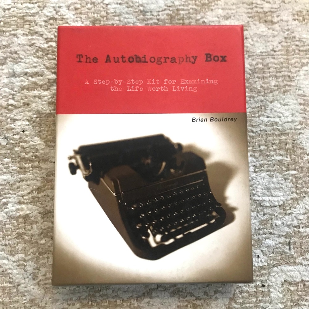 The Autobiography Box: step by step kit for examining the life worth living